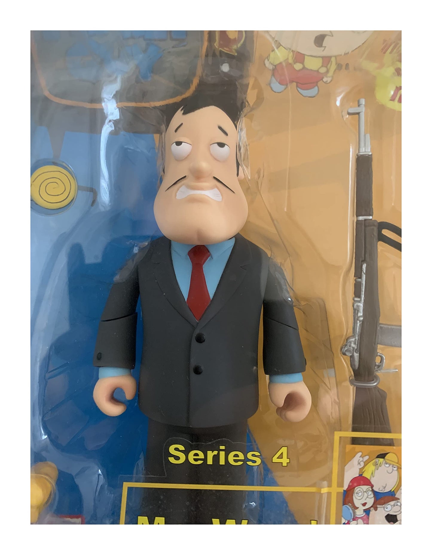Vintage 2005 Family Guy Series 4 Mr Weed Action Figure - Brand New Factory Sealed Shop Stock Room Find