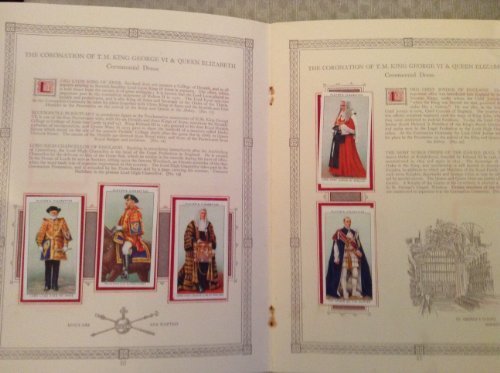 The Coronation Of H M King George VI And H M Queen Elizabeth Players Cigarette Card Album Complete With All Cards From 1937