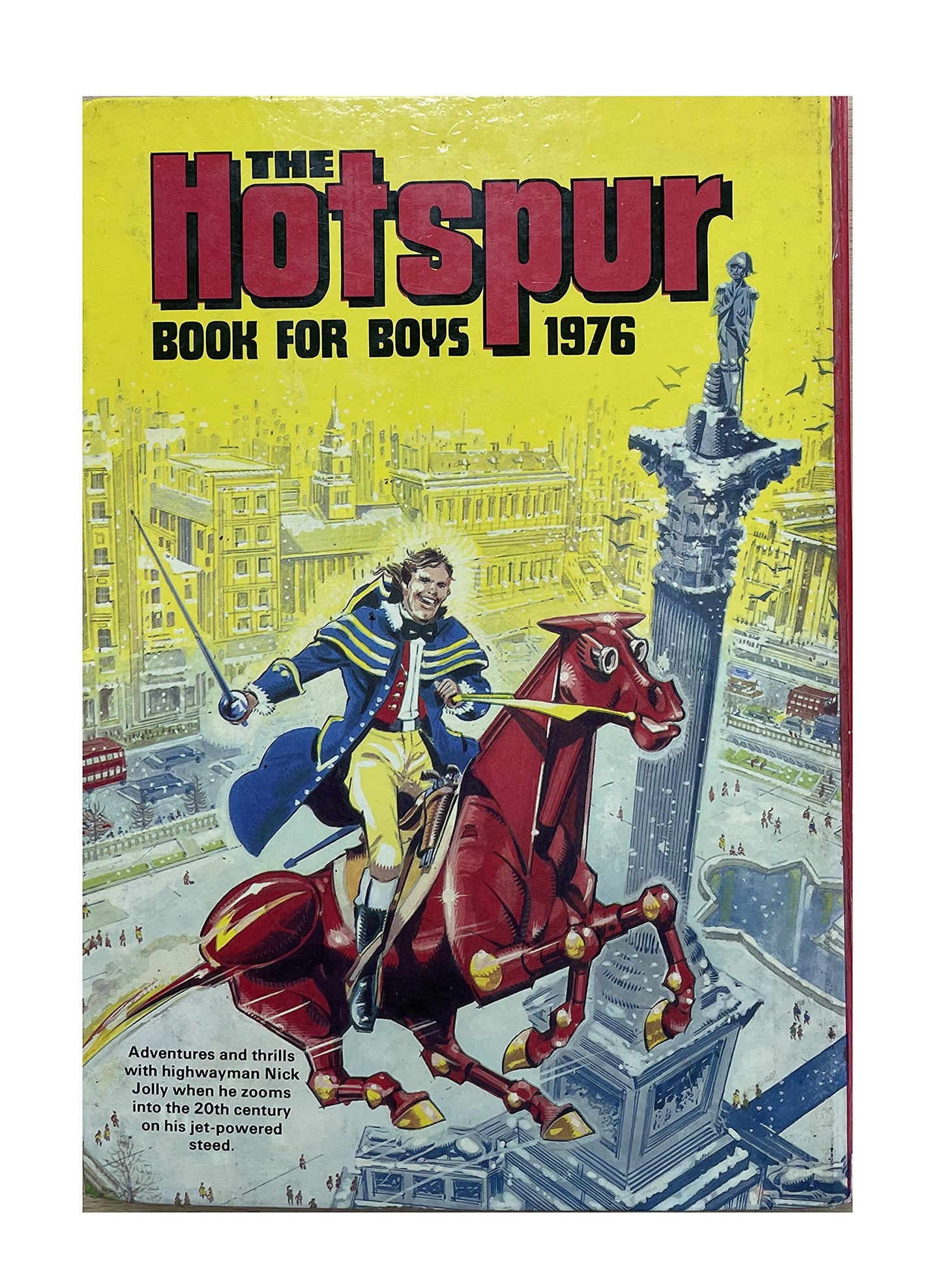 Vintage The Hotspur Book For Boys Annual 1976