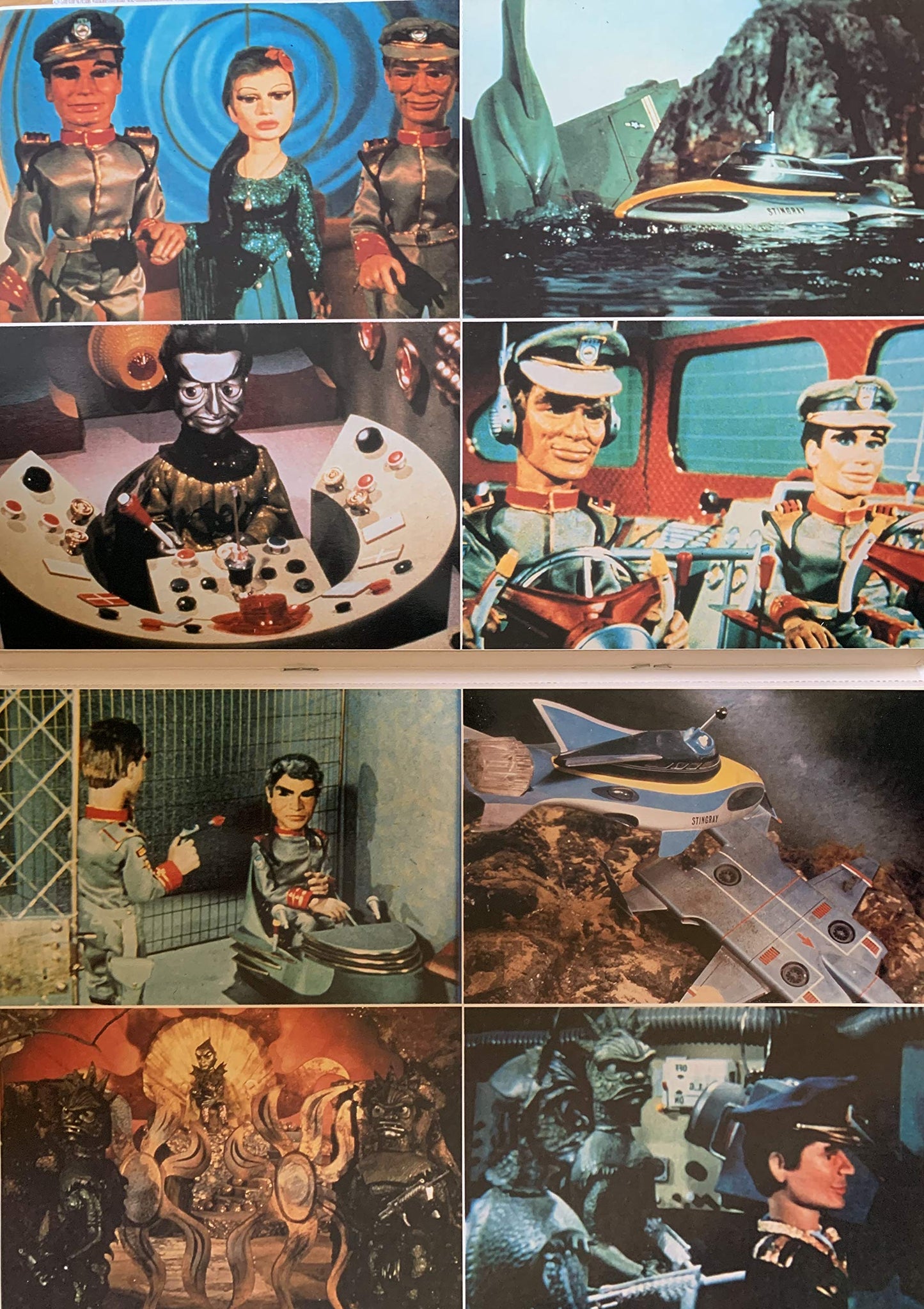 Vintage Gerry Andersons Stingray - 20 Great Colour Postcards Set - Shop Stock Room Find