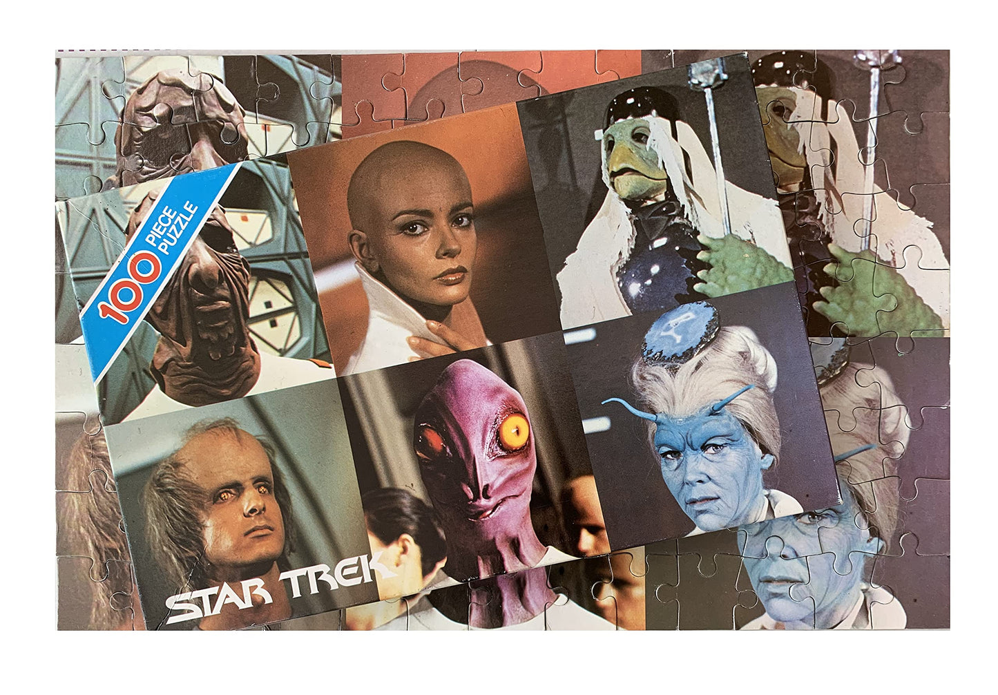 Vintage 1979 Star Trek The Motion Picture The Federation Aliens 100 Piece Fully Interlocking Jigsaw Puzzle Complete And In The Original Box