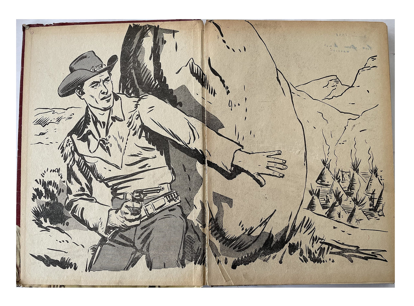 Vintage Cheyenne - A Television Story Book Annual from 1961