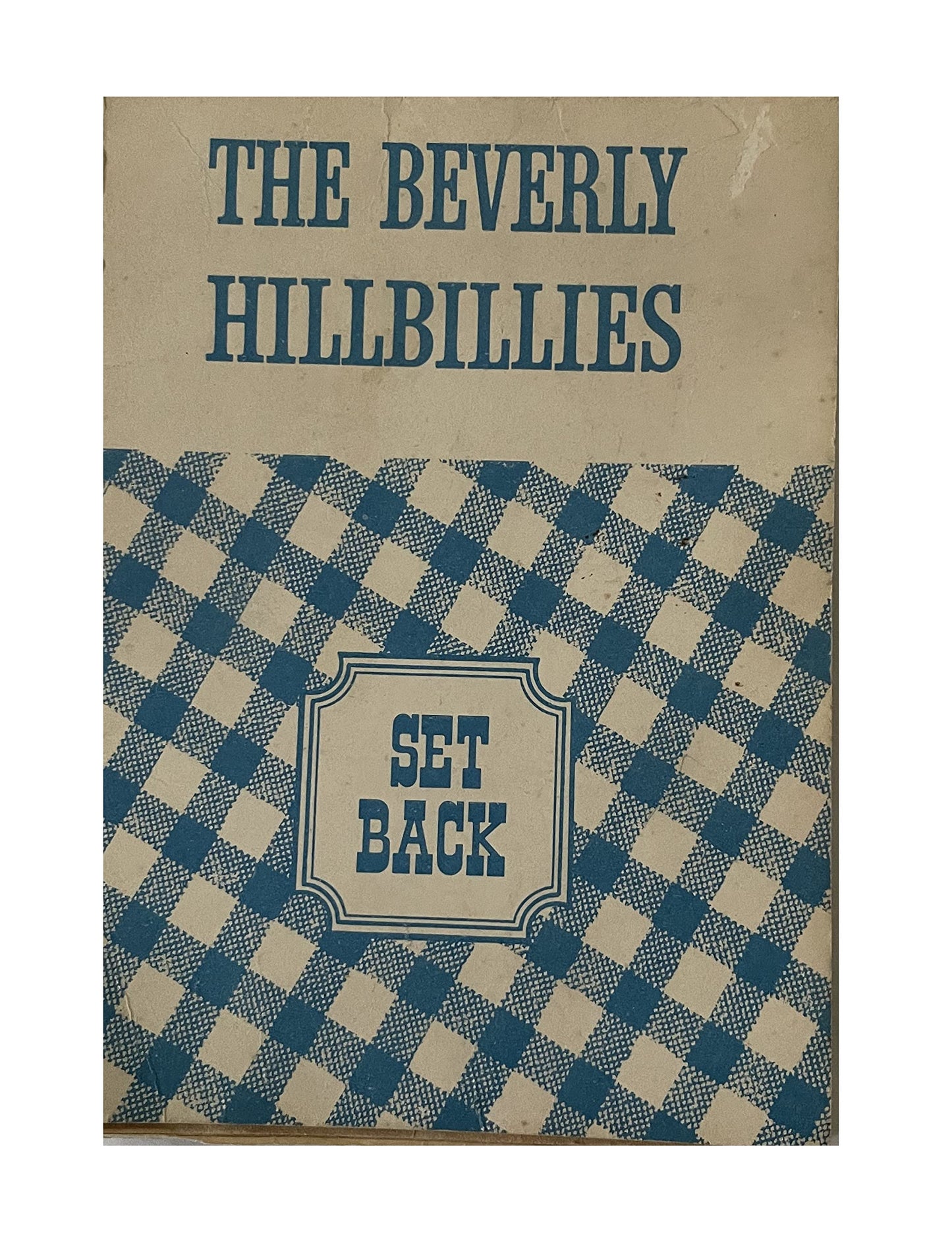 Vintage 1963 The Beverly Hillbillies Card Game - Set Back - Fantastic Condition Complete In The Original Box