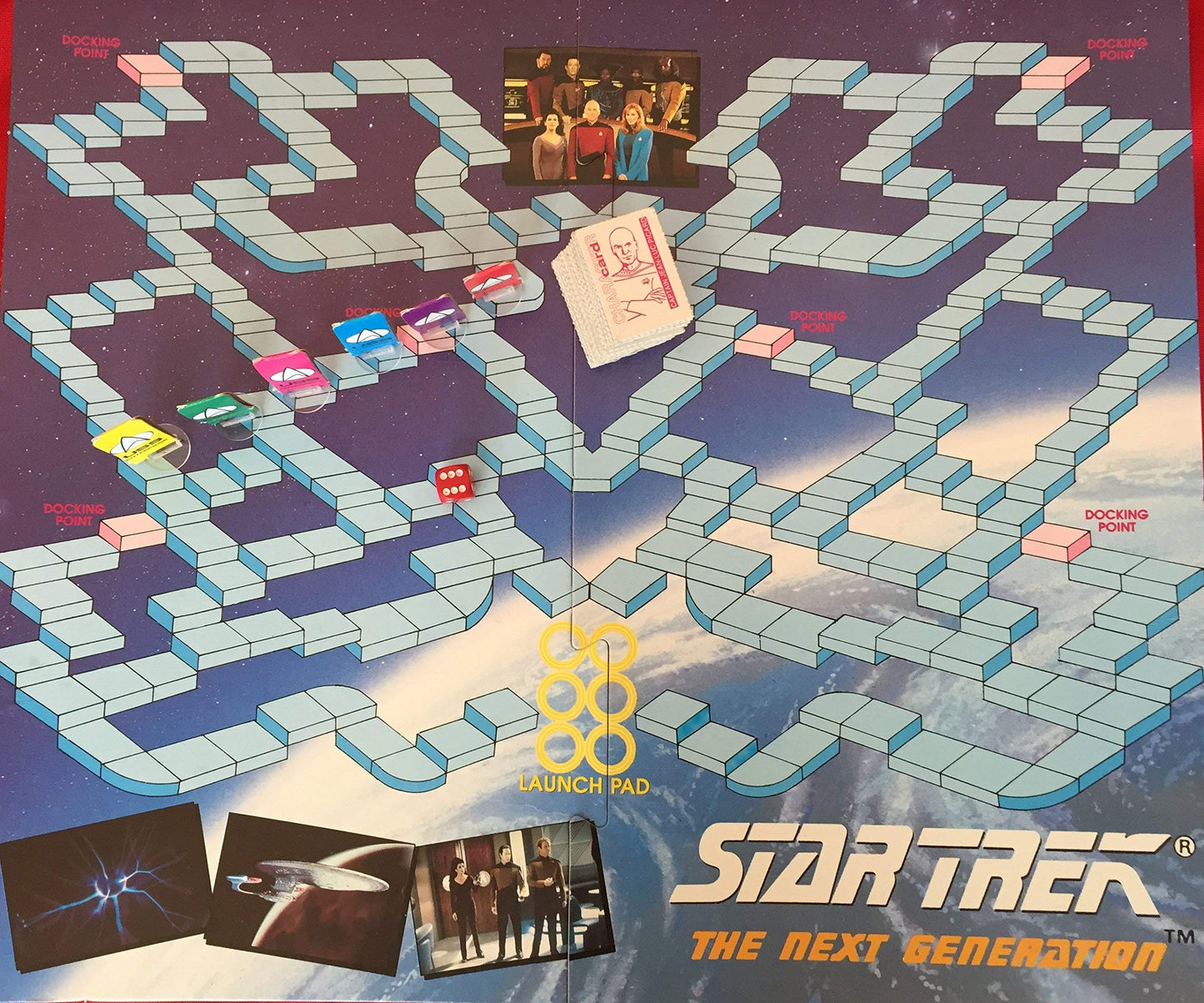 Vintage 1992 Star Trek The Next Generation - The Board Game