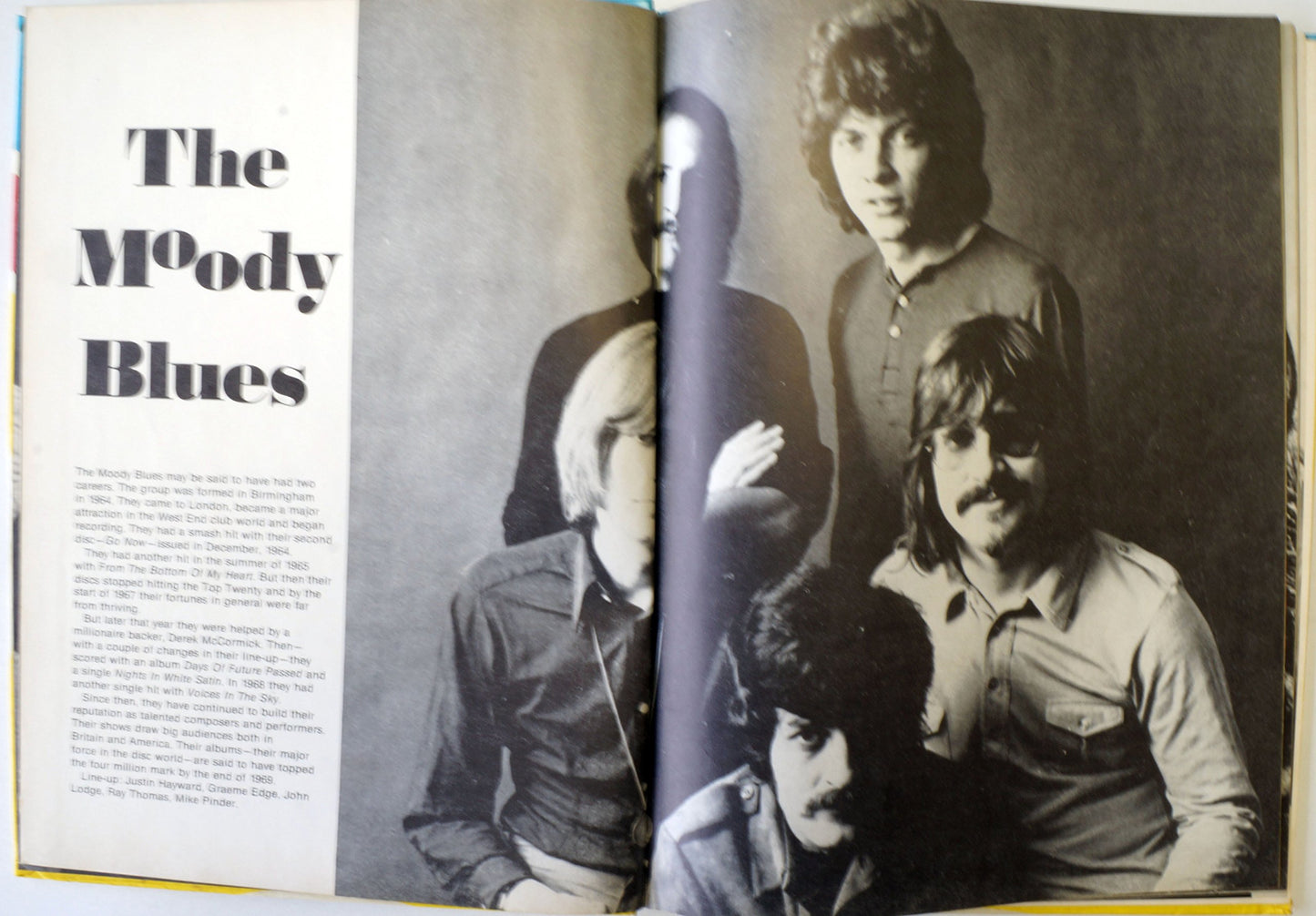 Vintage Top Pop Stars Annual from 1970