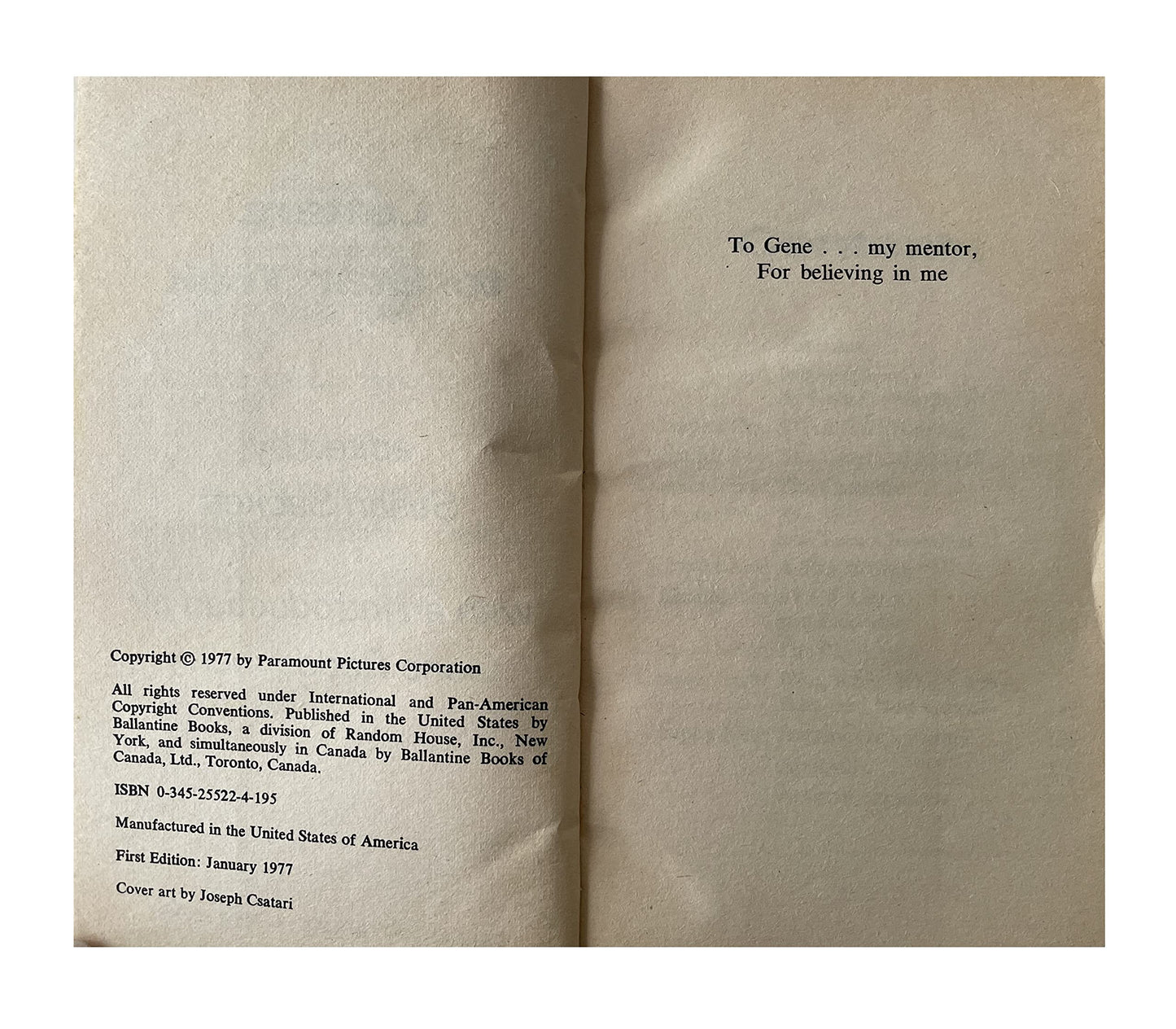 Vintage 1977 Letters To Star Trek - Paperback Book - By Susan Sackett