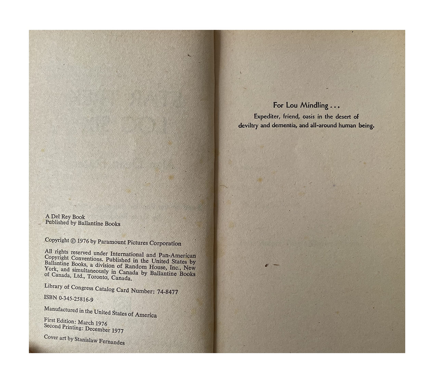 Vintage 1977 Star Trek Log Six - Adapted From The Animated TV Series - Paperback Book - By Alan Dean Foster