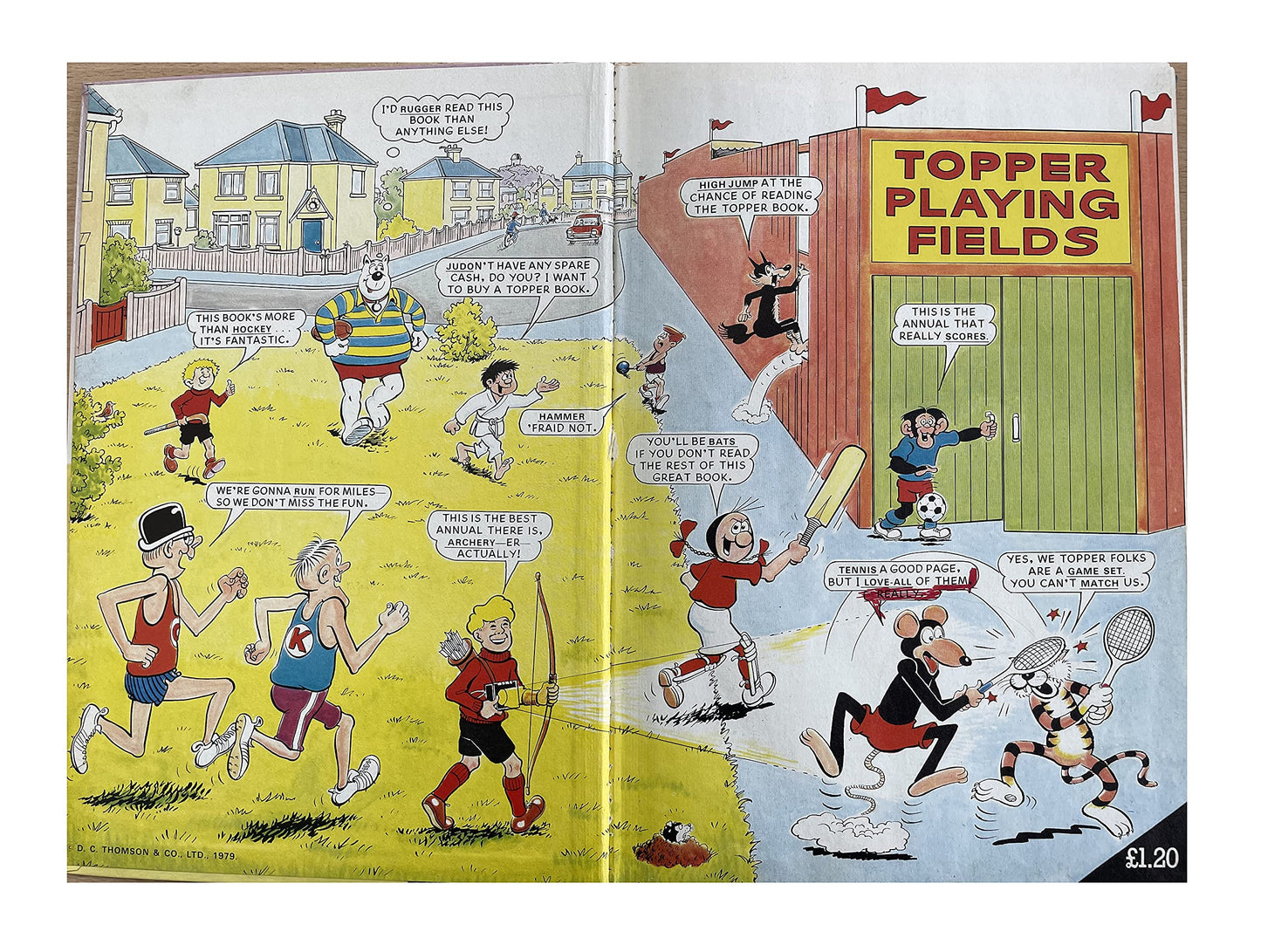 Vintage The Topper Book Annual 1980