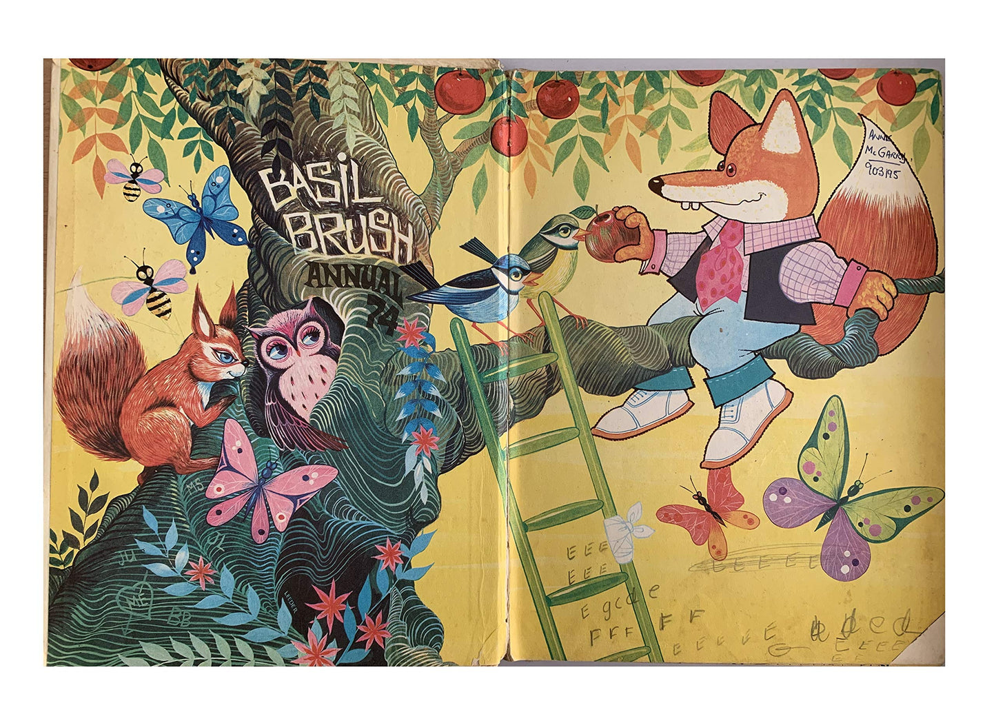 Vintage The Basil Brush Annual 1974