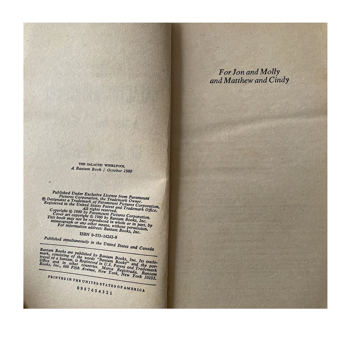 Vintage 1980 More Spectacular Star Trek Adventures - The Galactic Whirlpool - Paperback Book - By David Gerpold