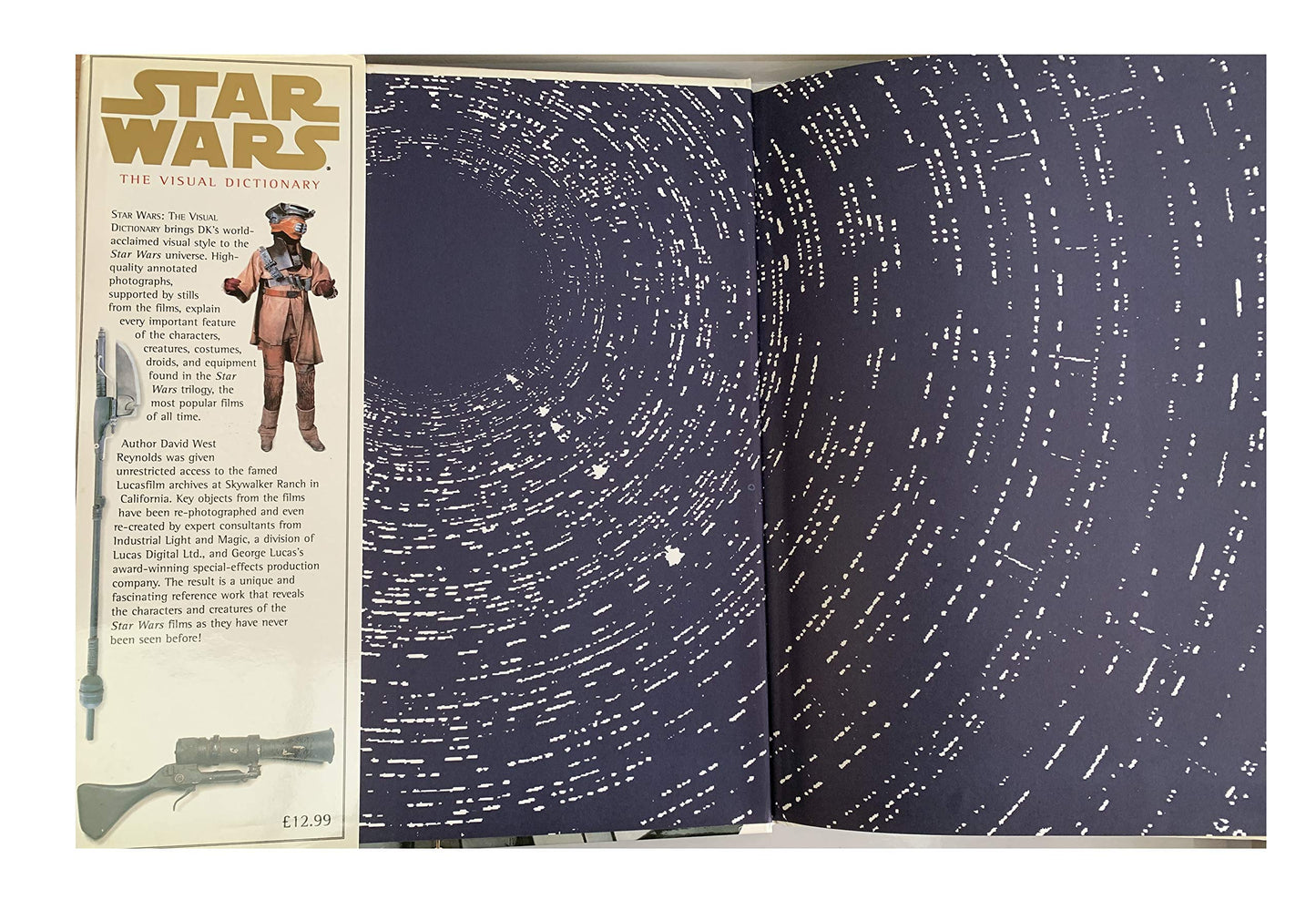 Vintage 1998 Star Wars - The Visual Dictionary - The Ultimate Guide To Star Wars Characters And Creatures - Hardback Book