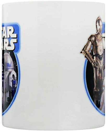 Star Wars 2015 The Force Awakens - The Droids 330ml Ceramic Mug - Brand New Shop Stock Room Find