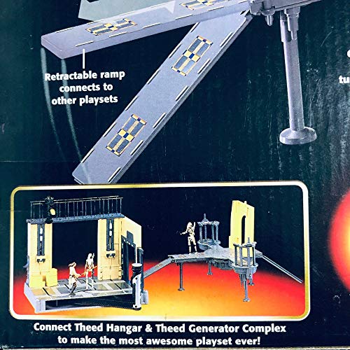 Vintage Star Wars 1999 Episode 1 Theed Generator Complex Playset With Battle Droid Action Figure - Brand New Factory Sealed Shop Stock Room Find