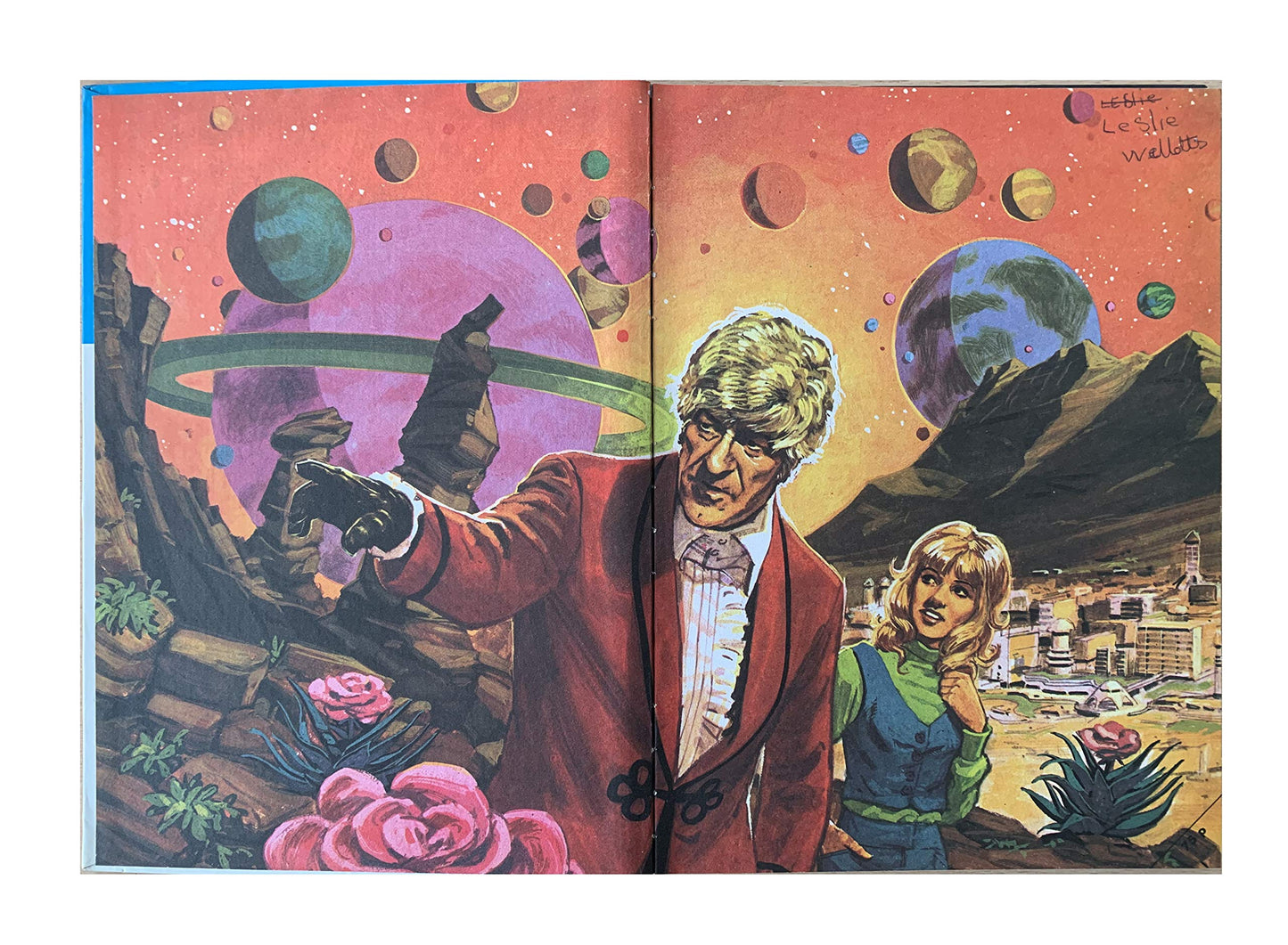 Vintage The Dr Who Annual 1974 Starring Jon Pertwee