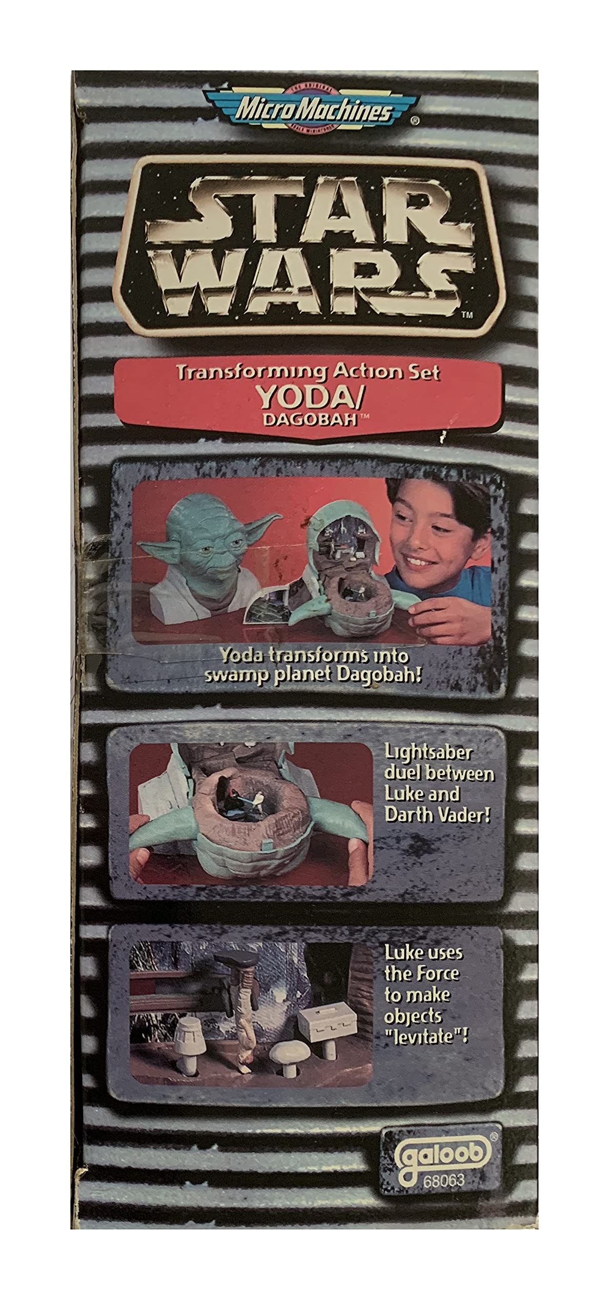Vintage Ultra Rare Galoob 1998 Star Wars Micro Machines Yoda / Swamp Planet Dagobah Action Play Set - Brand New Factory Sealed Shop Stock Room Find