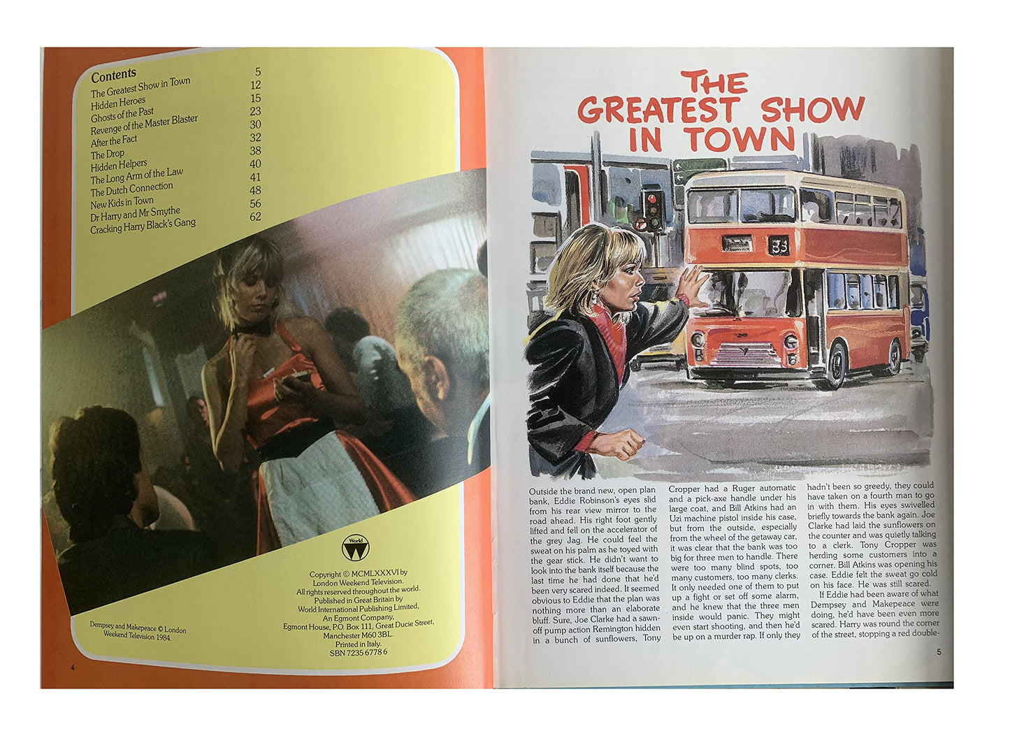Vintage Dempsey And Makepeace Annual 1987 - Shop Stock Room Find