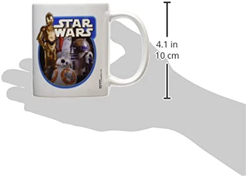 Star Wars 2015 The Force Awakens - The Droids 330ml Ceramic Mug - Brand New Shop Stock Room Find