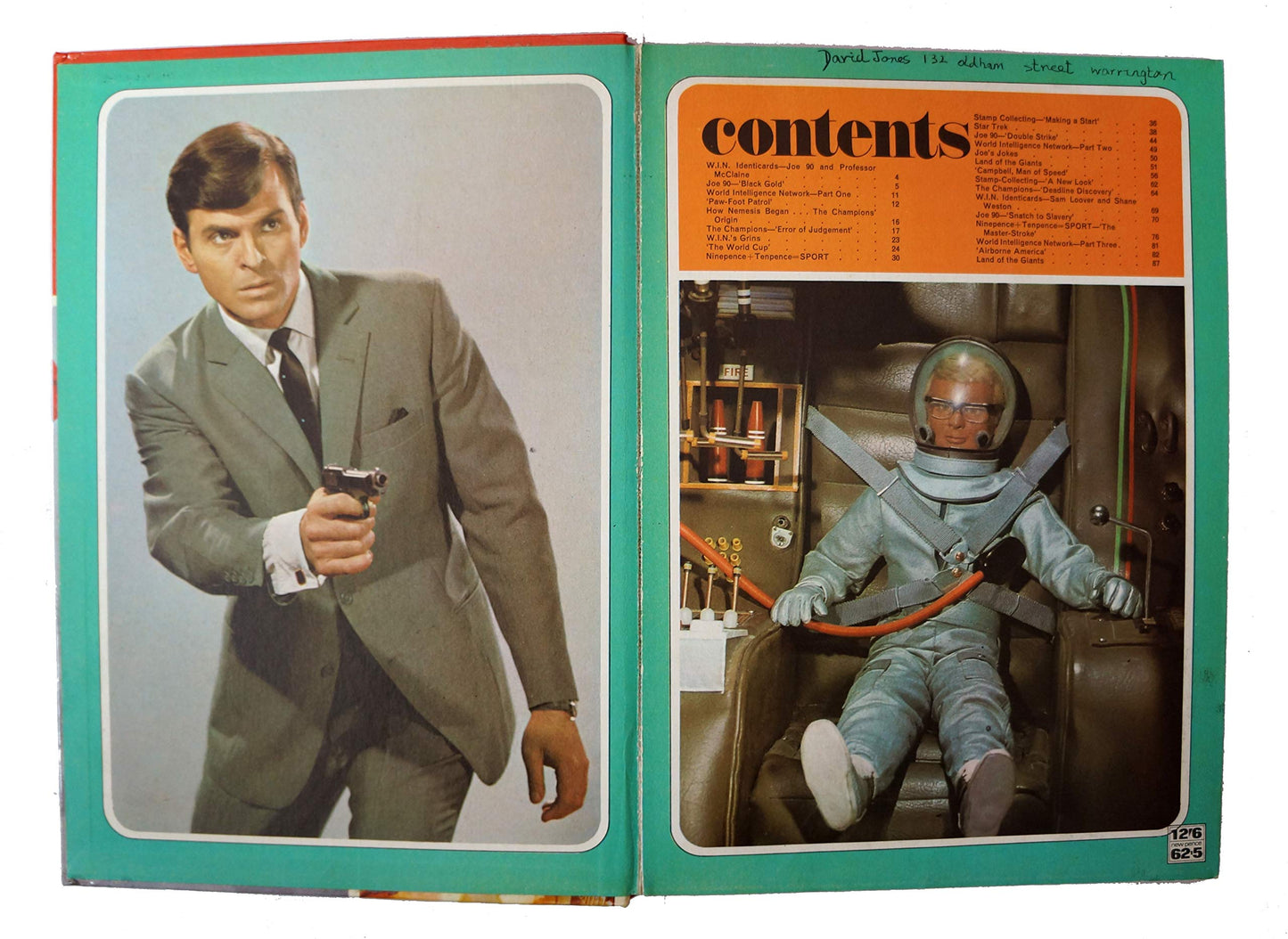 Joe 90 Top Secret comic annual