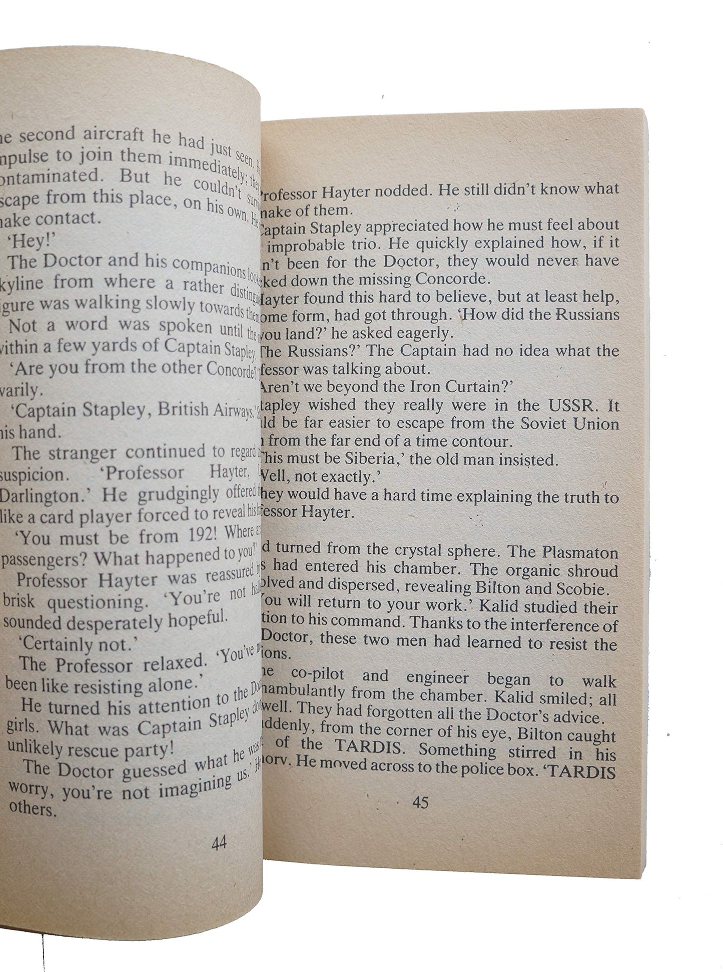 Doctor Who Time Flight Target Paperback Novel 1983 By Peter Grimwade