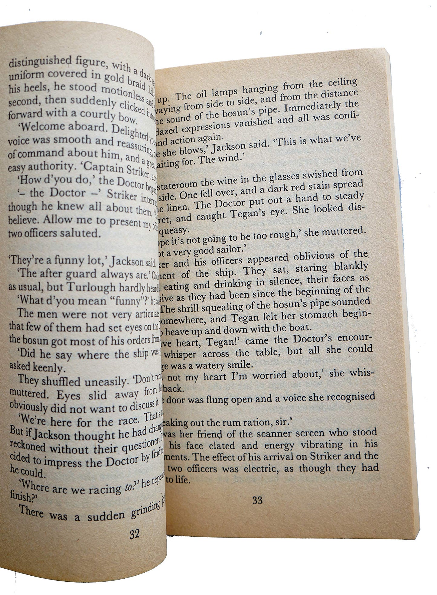 Doctor Who Enlightment Target Paperback Novel 1984 By Barbara Clegg