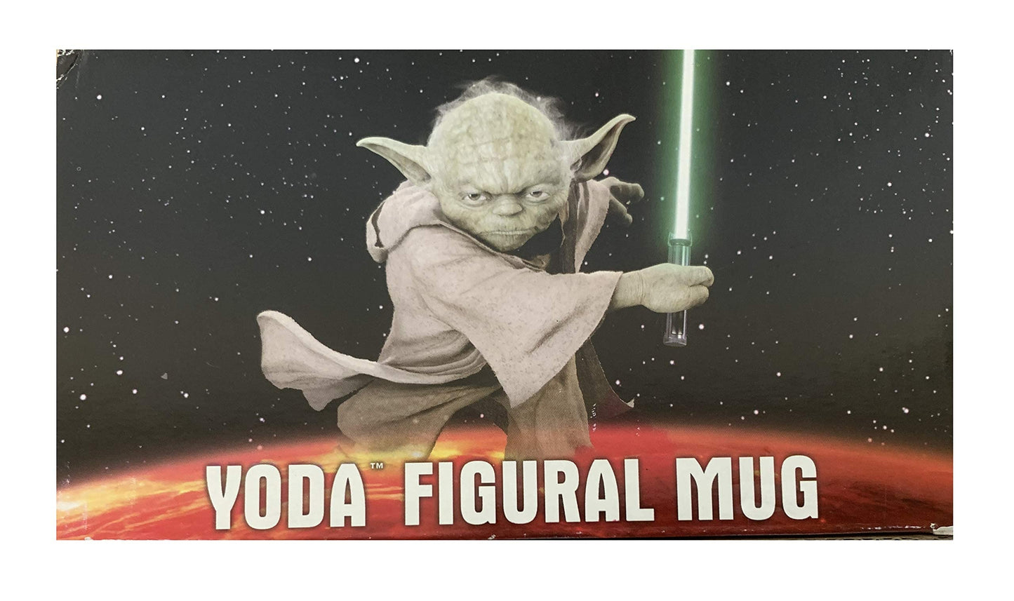 Vintage 2006 Star Wars Yoda Figural Mug by Cards Inc - Shop Stock Room Find