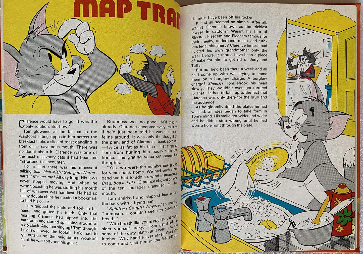 Vintage M.G.M's Tom And Jerry Annual 1976