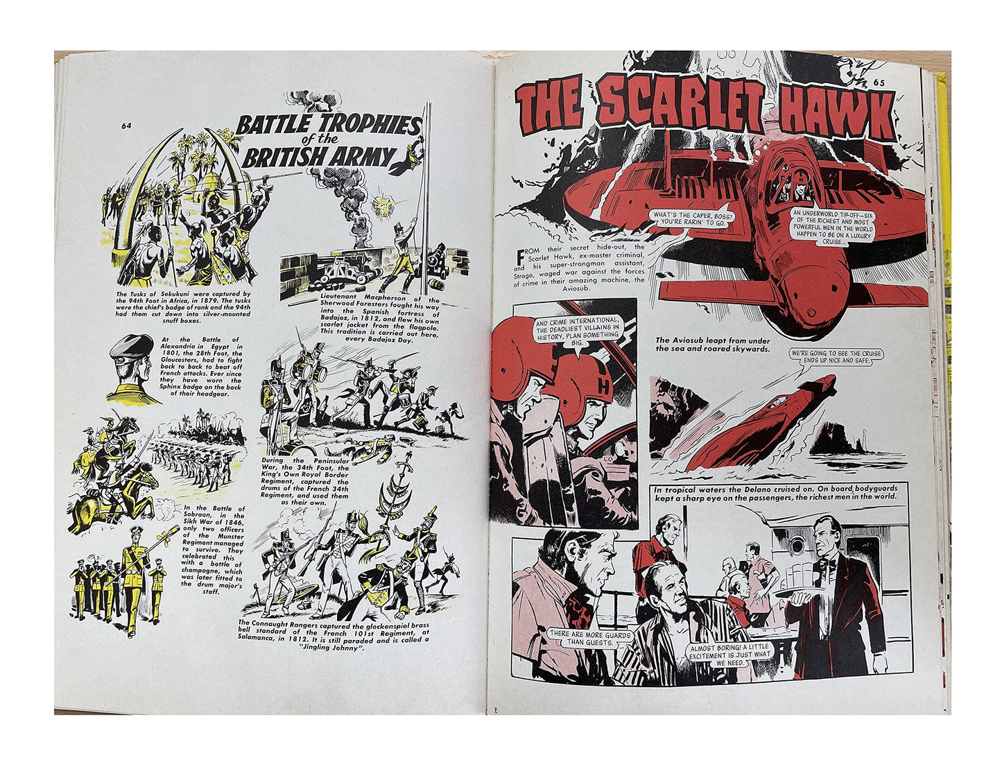Vintage The Hotspur Book For Boys Annual 1976