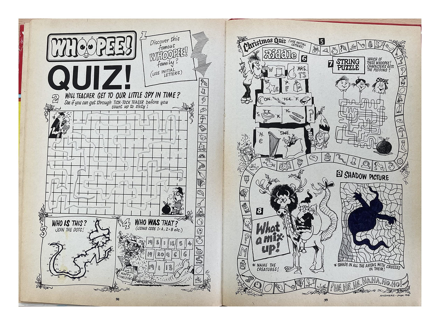 Vintage Whoopee Annual 1977 By Fleetway