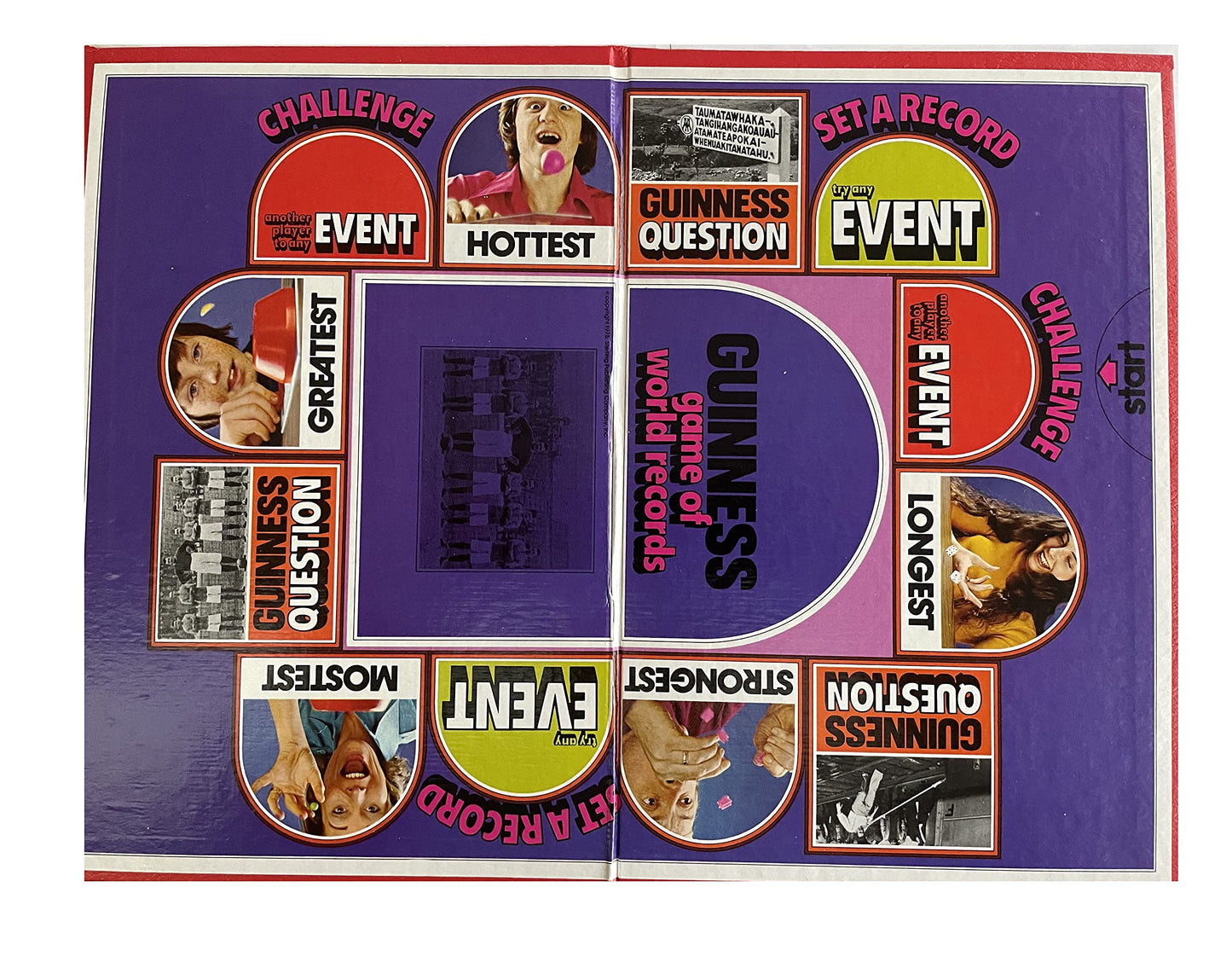 Vintage Denys Fisher 1975 - Guinness Game Of World Records Board Game - Unused - In The Original Box