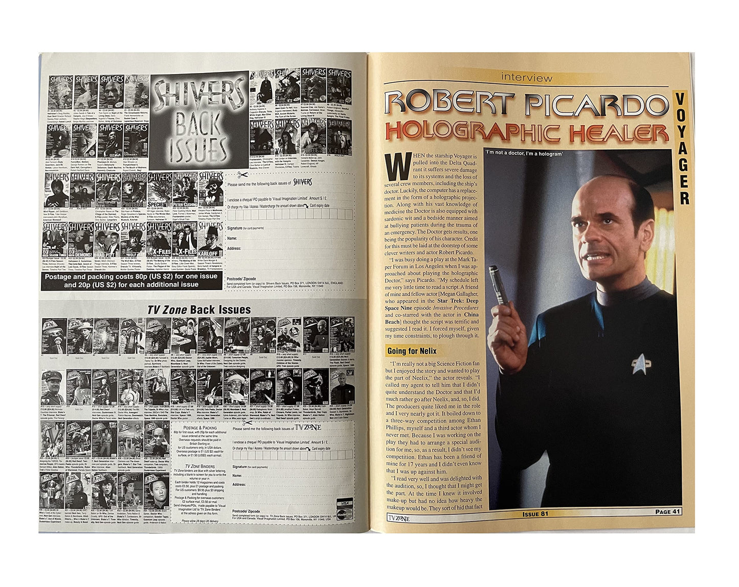 Vintage TV Zone - The Monthly Magazine Of Cult Television Issue No. 81 - Brand New Shop Stock Room Find