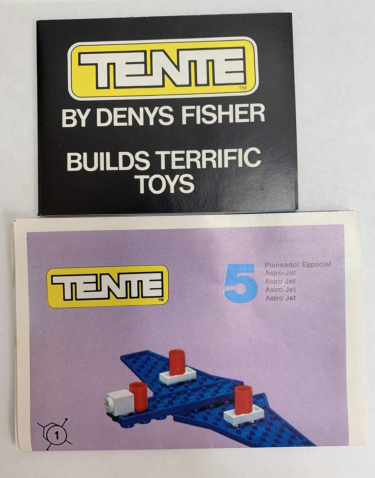 Vintage 1970's Tente Astro Jet Building Blocks Toy Set No. 06305 - A Chad Valley Construction Toy By Denys Fisher - Shop Stock Room Find