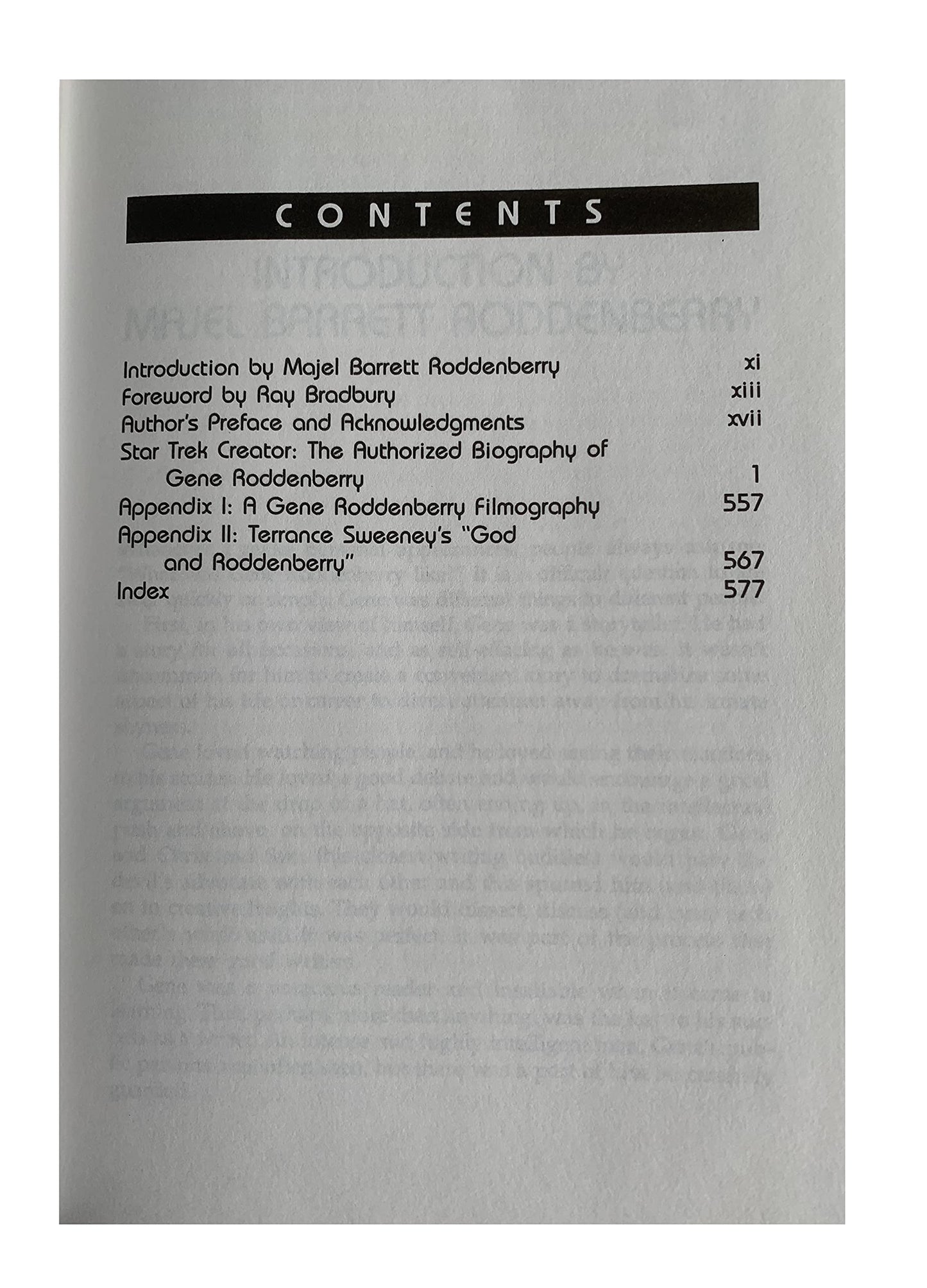 Vintage 1994 Star Trek Creator - The Authorized Biography Of Gene Roddenberry - Unsold Shop Stock