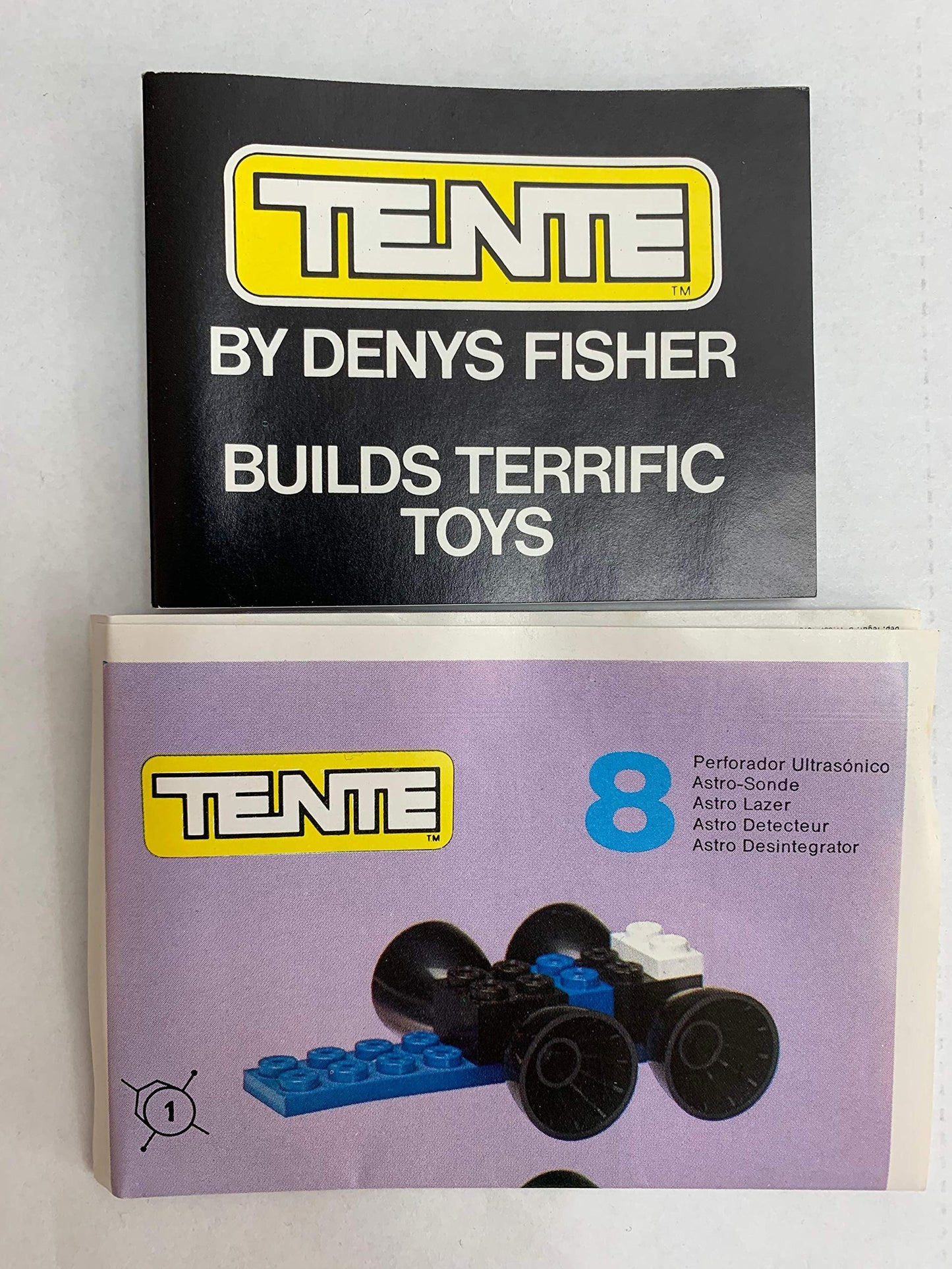Vintage 1970's Tente Astro Lazer Building Blocks Toy Set No. 06308 - A Chad Valley Construction Toy By Denys Fisher - Shop Stock Room Find.