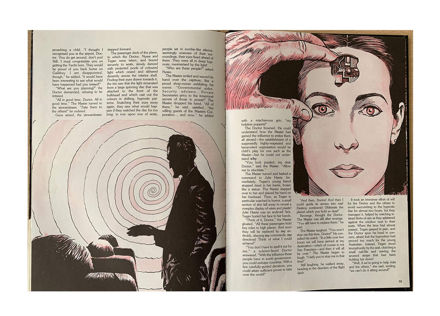 Vintage 1983 The Doctor Who Annual - Shop Stock Room Find