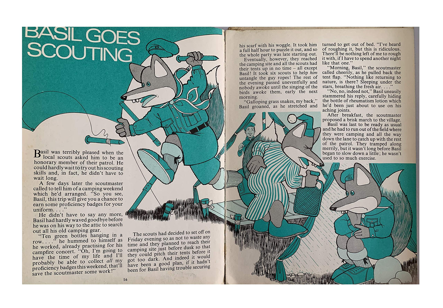 Vintage The Basil Brush Annual 1974