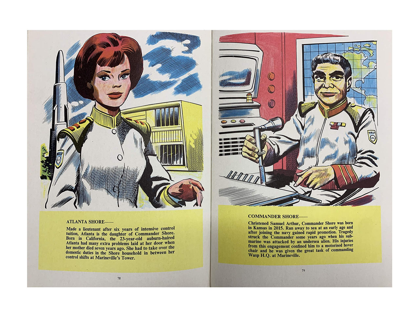 Vintage Gerry Andersons Stingray Annual 1965.