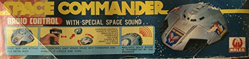 Space Commander Vintage Hales / Bandai 1980's Radio Remote Control Vehicle - Complete In The Original Box …