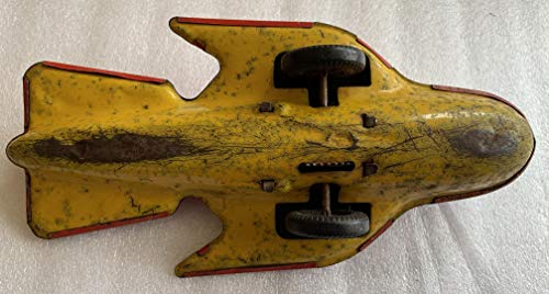 Vintage 1953 The Eagle Comics Dan Dare - SS Eagle - Earth - Mars - Venus Express Tin Plate Rocket Ship With Friction Motor …