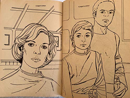 Vintage 1975 Gerry Andersons Space 1999 Colouring and Activity Book - Ultra Rare …