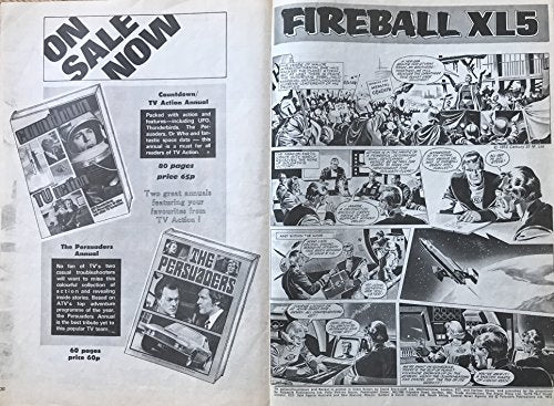 Vintage Ultra Rare Sept 1972 TV Action + Countdown Comic Magazine Issue No. 83 - Ex Shop Stock