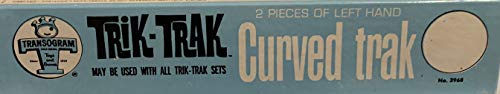 Trik Trak Vintage Transogram 1960 2 x Pieces Of Curved Trak For Additional Fun With Trik Track Sets - Complete And In The Original Box …
