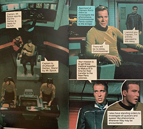Vintage 1978 Star Trek Fotonovel No. 7 The Galileo 7 Paperback Book - Former Shop Stock