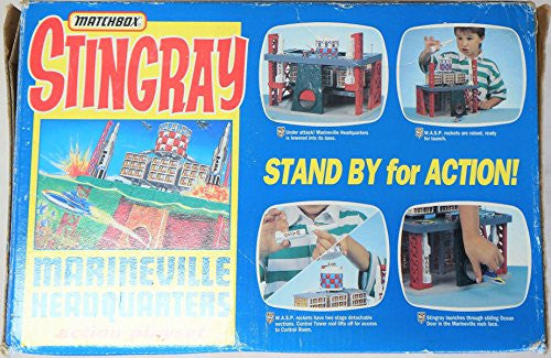 Gerry Andersons Stingray Marineville Headquarters Action Playset - Shop Stock Room Find