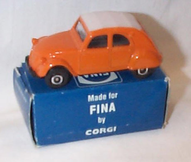 fina corgi classic motors promotional model 2 CV length 7.5cm 1.50ish scale diecast model …