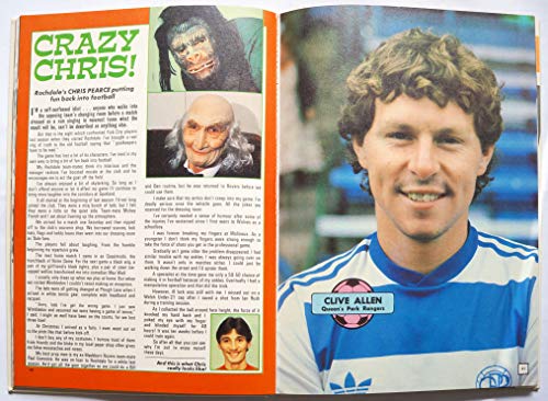 Vintage 1983 DC Thompson - The Topical Times Football Book 1984