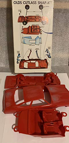 Vintage JoHan 1975 Oldsmobile Cutlass 1/25 Snap Model Kit No. CS-503 - Complete In The Original Box …