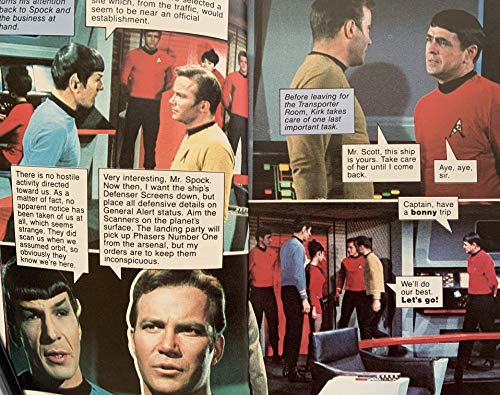 Vintage 1978 Star Trek Fotonovel No. 4 A Tate Of Armageddon Paperback Book - Former Shop Stock