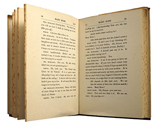 Vintage 1928 The Plays Of J M Barrie - Mary Rose - Hardback Book With Dust Jacket.