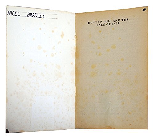 Dr Doctor Who And The Face Of Evil Target Paperback Novel First Impression 1978 By Terrance Dicks
