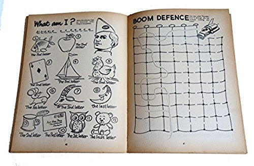 Vintage 1966 Thunderbirds Puzzle Book - Quizzes, Mazes, Drawing, Painting, Games & Dot To Dot